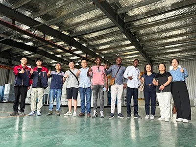 Gerador de oxigênio de 40 Nm³/h para clientes do Burundi