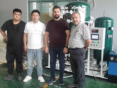 Visita ao cliente: Parceria no Iraque