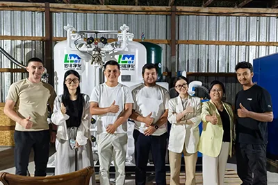 Sistema de geração de nitrogênio PSA para um fabricante de eletrônicos em Israel