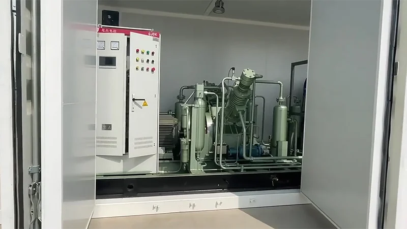 Gerador de oxigênio em container