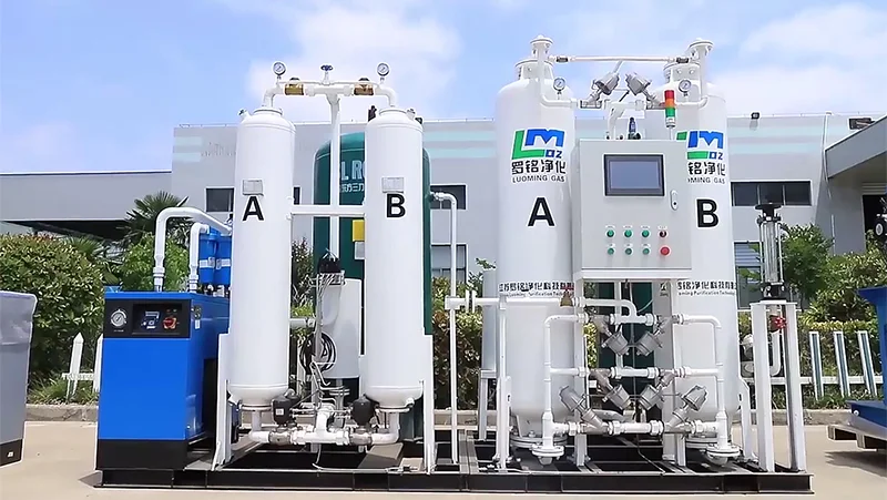 Gerador de oxigênio no local