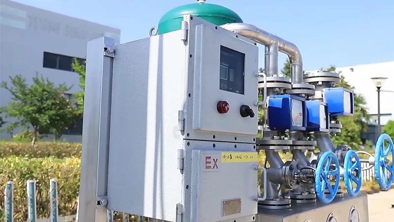 Unidade de produção de hidrogênio por decomposição de amônia