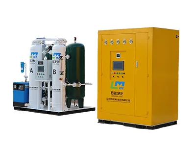 Sistema gerador de oxigênio de alta pureza (99.5%)