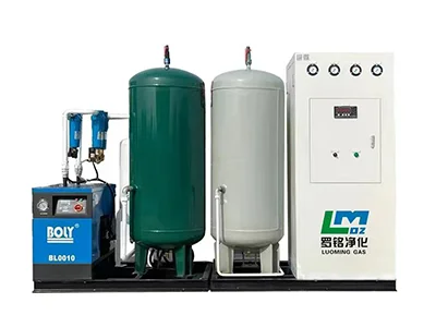 Sistema de geração de nitrogênio PSA em gabinete